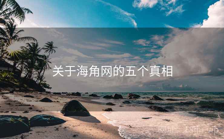 关于海角网的五个真相