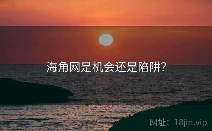 海角网是机会还是陷阱?