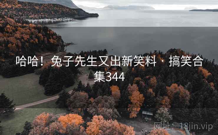 哈哈!兔子先生又出新笑料 · 搞笑合集344 哈哈!兔子先生又出新笑料 · 搞笑合集344